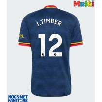Arsenal Jurrien Timber #12 Gostujuci Dres 2026-27 Kratak Rukav